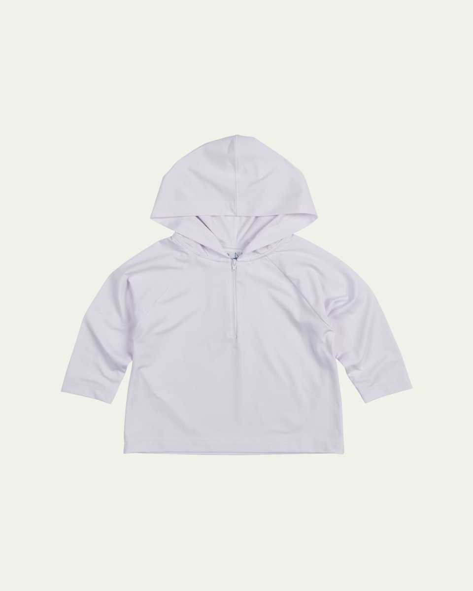 Girl's Hooded Rashguard, Size 9M-3